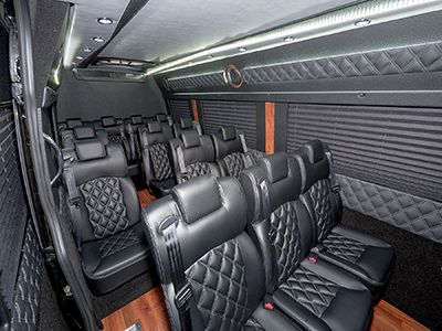 Sprinter Bus and Shuttle Seating